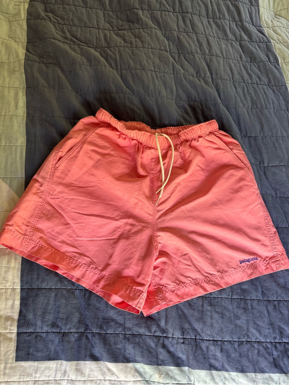 Vintage Patagonia Baggies; Salmon Color